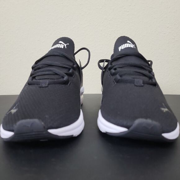 Puma Womens Electron 2.0 386260-04 Black Lace Up Low Top Running Shoes Size 8‎ - Picture 4 of 8